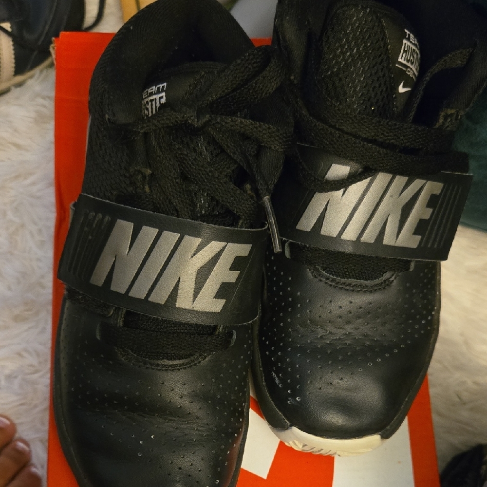 Nike Kids Black and White Sneakers